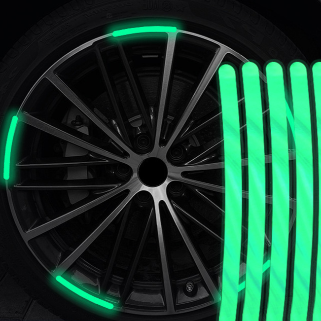 Luminous Reflective Wheel Stickers