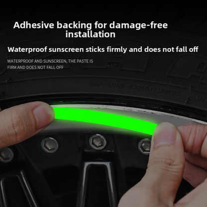 Luminous Reflective Wheel Stickers